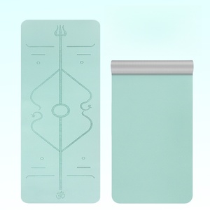 Tapetes de Yoga de TPE de 8mm de Marca, Resistentes al Agua y Antideslizantes para Marketing Empresarial - Product Image 2