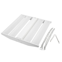 Lampu LED Linear Industri High Bay IP65 Tahan Suhu Tinggi Garansi 10 Tahun Pengganti UFO High Bay untuk Bengkel Pengolahan Makanan