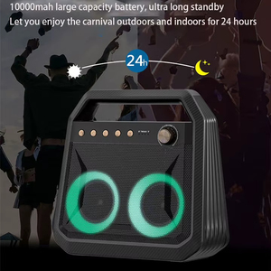 High Power TWS Portable Outdoor <b>Speaker</b> <b>Waterproof</b> RGB Light Stereo Bass Party Home <b>Speaker</b> - Product Image 3