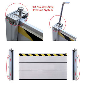 Barriera Anti-Allagamento Smontabile in Alluminio per Porte di Garage e Parcheggi, Spessore 35mm, Capacità di Carico 2200 lb - Product Image 6