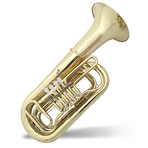 <span class=keywords><strong>Tuba</strong></span> en laiton laqué or à quatre clés, à fourreau <span class=keywords><strong>droit</strong></span>, en Si bémol, pour étudiants, débutants, adultes et groupes, emballage valise, Chine - Product Image 1