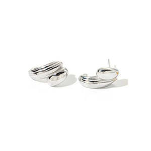 Pendientes de Acero Inoxidable 316L con Baño de Oro PVD, Joyería de Moda Sostenible y Resistente - Product Image 1