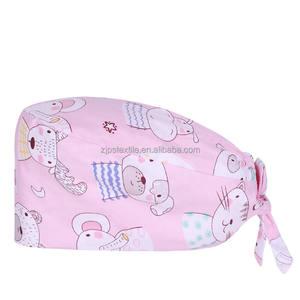 Topi scrub kura-kura ninja, tutup kepala miring unik untuk bedah hewan, tutup kepala bedah hewan - Product Image 5