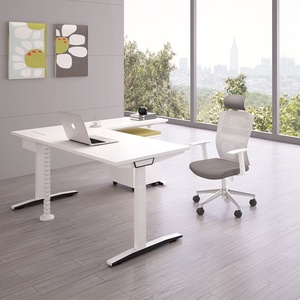 New Style Electric <b>Adjustable</b> Office Hydraulic Sit Stand Standing <b>Desk</b> Options - Product Image 4