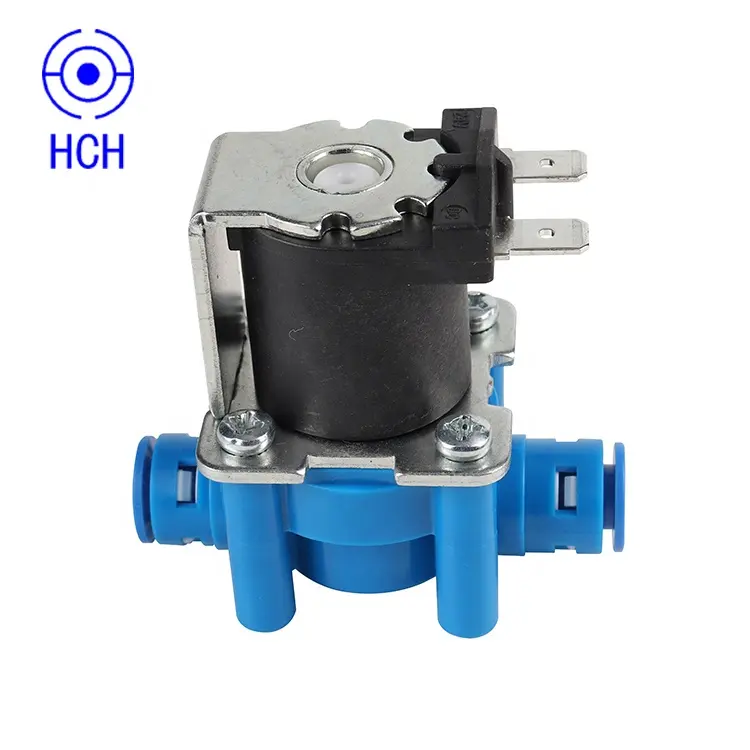 Water solenoid valve plastic magnetic valve low pressure water combined solenoid valve