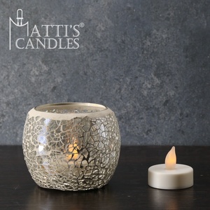 Matti's pas cher à piles mini sans flamme en plastique thé lumière bougie led avec scintillement - Product Image 6