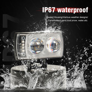 Feux de travail LED pour tracteurs 10W <span class=keywords><strong>Faisceau</strong></span> haut/bas universel Feux de conduite antibrouillard LED pour <span class=keywords><strong>moto</strong></span> VTT Camion Accessoires - Product Image 4