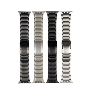 <span class=keywords><strong>Bracelet</strong></span> en titane pour <span class=keywords><strong>Apple</strong></span> <span class=keywords><strong>Watch</strong></span> Ultra Band 49mm <span class=keywords><strong>Bracelet</strong></span> de montre en <span class=keywords><strong>acier</strong></span> 38 44 40mm Luxury Series 8 7 6 5 4 SE <span class=keywords><strong>Bracelet</strong></span> en métal pour IWatch - Product Image 1