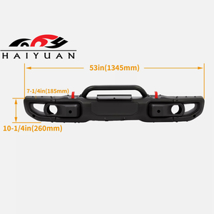Para el 2007-2023 <span class=keywords><strong>Jeep</strong></span> Wrangler JK JL Gladiator JT 10th Anniversary Edition instalación de parachoques delantero y trasero no destructivo - Product Image 4