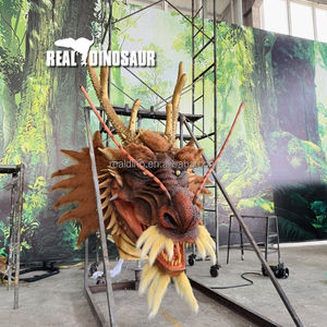 パーク機器人工アニマトロニクス西部ドラゴンヘッドモデル - Product Image 5