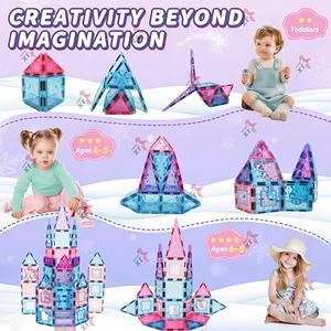 ตัวต่อ<span class=keywords><strong>เพชร</strong></span> 3 มิติ STEM 102 ชิ้น รุ่นยอดนิยมปี 2026 ขนาดใหญ่ 7.5 ซม. <span class=keywords><strong>ปราสาท</strong></span><span class=keywords><strong>เจ้า</strong></span><span class=keywords><strong>หญิง</strong></span>แช่แข็ง ตัวต่อแม่เหล็กสำหรับเด็ก - Product Image 3