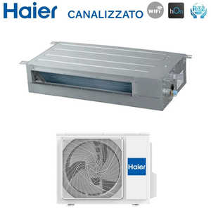 Haier เครื่องปรับอากาศแบบท่ออินเวอร์เตอร์ความชุกต่ำ24000 AD71S2SS1FA BTU + R-32 1U71S2SR2FA รวม Wi-Fi A ++ /a - Product Image 3