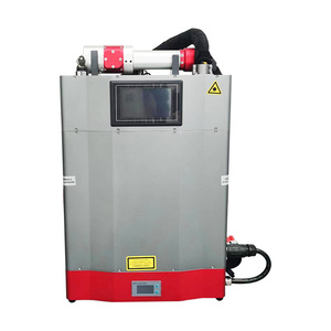 Máquina portátil de limpieza láser de fibra, equipo de eliminación de óxido, aceite y pintura de superficies metálicas, fácil de operar - Product Image 1
