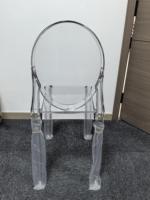 Chaise Ghost en Acrylique Transparent Empilable pour Banquets, Dîners, Événements et Mariages – Vente en Gros