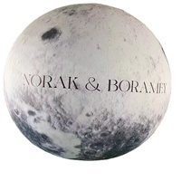 Ballon de lune géant gonflable de 5m de diamètre Planète éclairage chaud et blanc Ballon gonflable avec lumière LED