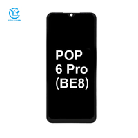 Panneau d'affichage LCD Écran tactile LCD et écran de téléphone portable numériseur pour Pop 6 Pro