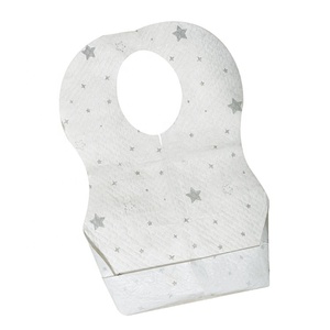 ผ้ากันเปื้อนแบบใช้แล้วทิ้ง,อุปกรณ์ผ้าไม่ถักไม่ทอสำหรับเด็กหัดเดินกันน้ำได้2022 - Product Image 1