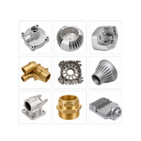 Pièces moulées sous pression en laiton et zinc sur mesure pour fabricants, pièces moulées sous pression en aluminium anodisé