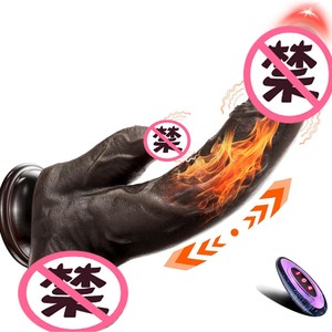 Dildo réaliste en silicone de qualité export, télescopique, chauffant, vibrant, jouet sexuel pour adultes, 30 pièces/boîte - Product Image 1