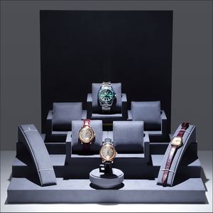 ชั้นวางนาฬิกาหรูระดับไฮเอนด์ชั้นวางนาฬิกาแบบเคาน์เตอร์ที่วางนาฬิกาชั้นวางหมอนน้ำหนักเบาถาดเก็บของสำหรับใส่เครื่องประดับ - Product Image 1