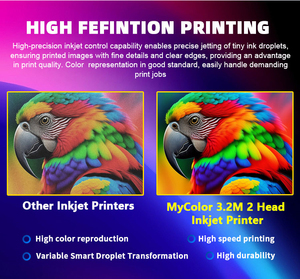 Máy in phun kỹ thuật số khổ lớn Chiều rộng i3200 đầu nước dựa trên máy in dung môi sinh thái - Product Image 5