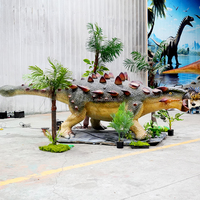 Modèle de dinosaure animatronique grandeur nature pour parc à thème extérieur LT-4-92, fabriqué à l'usine de Zigong