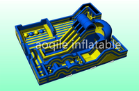 Meilleure vente Pvc gonflable eau aventure parcours d'obstacles plate-forme gonflable parc d'attractions
