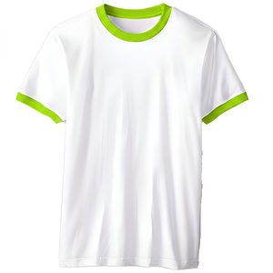 เสื้อยืดเจอร์ซีย์ผ้าฝ้าย 100% คุณภาพพรีเมียม ระบายอากาศได้ดี เป็นมิตรกับสิ่งแวดล้อม สีตัดกัน ดีไซน์ลำลอง เหมาะสำหรับฤดูร้อน - Product Image 3
