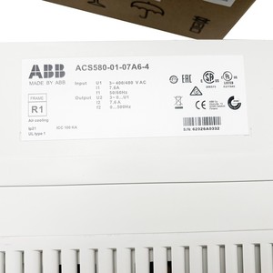 ACS580-01-07A6-4 ACS5800107A64 ไดรฟ์ปรับความถี่ 500 โวลต์ 7.6 แอมป์ 3.4 กิโลวัตต์ สำหรับ PLC - Product Image 4