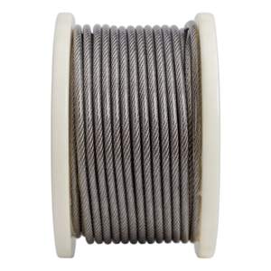 Zemin kaplaması korkulukları için TOPIND toptan 304 paslanmaz çelik uçak kablosu gümüş - Product Image 4