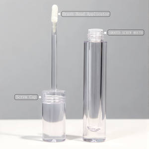 Populaire Custom Clear Lipgloss Tube <span class=keywords><strong>2ml</strong></span> 3ml 4ml 6ml Lege Plastic Tubes Cosmetische Verpakking Vloeibare Lipstick Verpakking Leverancier - Product Image 2