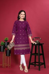 ชุดเดรสลำลองสำหรับผู้หญิงพิมพ์ลายด้วยฟอยล์ชุดเดรสสำหรับใส่ในออฟฟิศทุกวัน - Product Image 5