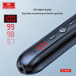 Earldom หูฟังคล้องคอหูฟังไร้สายกันน้ำ, หูฟังเอียร์บัดสำหรับกีฬาวิ่งตัดเสียงรบกวนหูฟังไร้สาย - Product Image 2