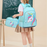Sacs d'école personnalisés pour enfants Nouveau cartable maternelle Mignon de haute qualité Léger avec boîte à lunch