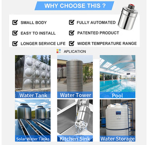 วาล์วลูกลอยสำหรับเครื่องทำน้ำอุ่นพลังงานแสงอาทิตย์วาล์วแบบเกลียวควบคุมอัตโนมัติ - Product Image 5