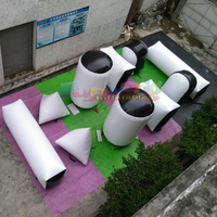 Équipement de paintball pour enfants, bunkers gonflables pour jeux de tir sportifs en plein air, matériau PVC, garantie 3 ans, Funworld