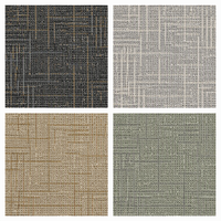 Moquette murale sur mesure pour chambre d'hôtel 5 étoiles, en nylon bouclé 8 mm, projet sur mesure
