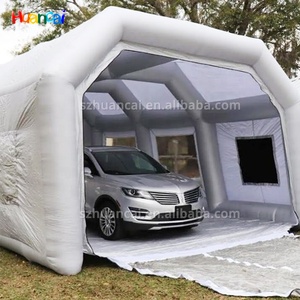 Cabine de pulvérisation gonflable portable extérieure de 8*4*3m Tente de lavage de <span class=keywords><strong>garage</strong></span> de voiture gonflable personnalisée - Product Image 6