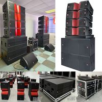 Enceintes de scène extérieures professionnelles de 12 pouces Système de sonorisation d'église Caisson de basses à klaxon de concert