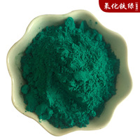 Oxyde de fer vert 5605 carrelage de sol perméable couleur asphalte aveugle brique vert Pigment