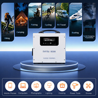 Station d'alimentation portable DATOUBOSS 1000W avec sortie AC 220V pour l'alimentation d'urgence à domicile et en extérieur