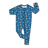 Combinaison à manches longues pour bébé garçon, personnalisée avec impression intégrale, confortable, vêtement de nuit, marque privée