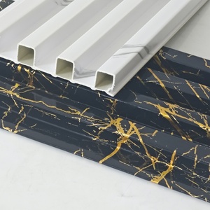 Pannelli Decorativi in WPC Stile Marmo Impermeabili, Pannelli a Doghe per Decorazione d'Interni di Hotel - Product Image 5