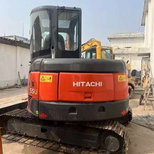 Excavatrice Hitachi ZX55 5,5 tonnes, excavatrice d'occasion HITACHI ZX55U, excavatrice Hitachi ZX50 d'origine pour le creusement, certifiée CE - Product Image 3