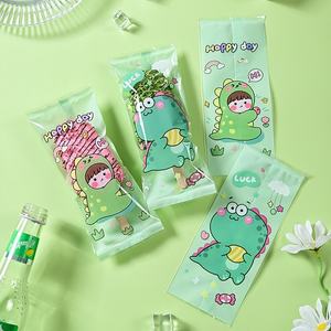 Bolsas de Embalaje Transparentes para Helados, Hechas a Mano, Biodegradables, de Plástico PE, para Leche y Chicle, Bolsas para Helados con Sellado Térmico DIY - Product Image 4