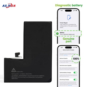 <span class=keywords><strong>Batterie</strong></span> d'origine Ilinda Diagnostic pour <span class=keywords><strong>iPhone</strong></span> 15 Pro 3480mAh, haute capacité, rechargeable, <span class=keywords><strong>test</strong></span>ée doublement par IC - Product Image 1