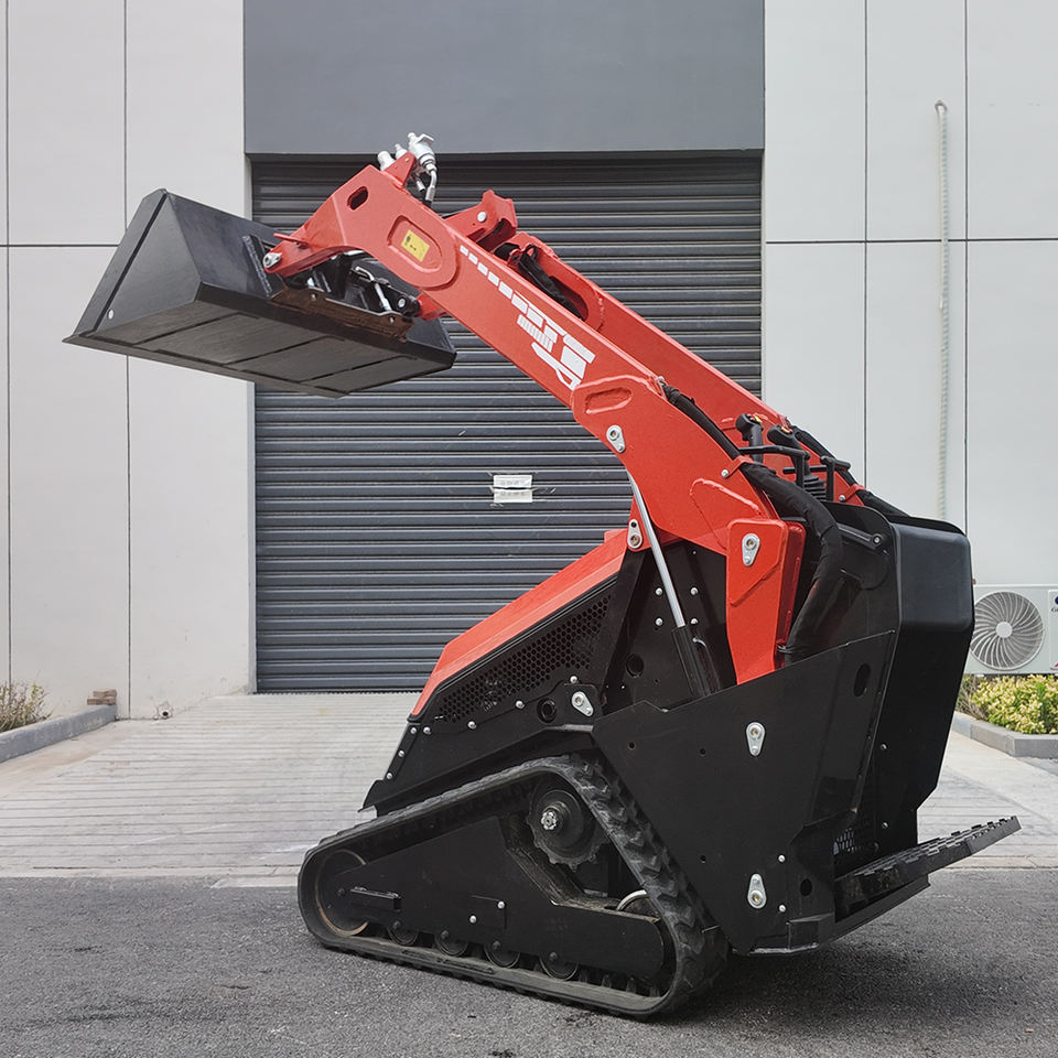 Heavy Duty Crawler Skid Steer Loader with Brush Grapple and Stump ...
