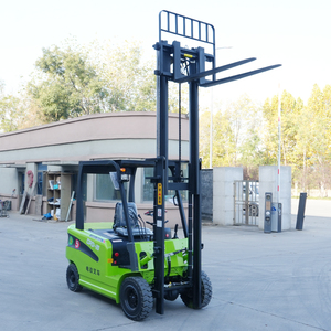 Hochwertiger CE EPA 2-Tonnen Elektro-Gabelstapler Hydraulisches Heben Geländegängiger Tragbarer Gabelstapler für Hofarbeiten Kompakter Elektro-Gabelstapler - Product Image 3