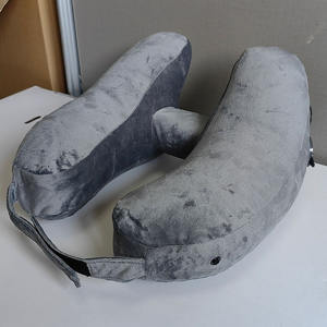 Almohada de Viaje en Forma de H de Alta Calidad con Capucha, Almohada Inflable de Viaje en Forma de H - Product Image 3