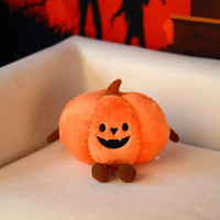 Super Doux Halloween Citrouille Décoration Atmosphère Festive Cadeaux Soulagement Du Stress PP Coton Maille Brodé Peluche Jouets